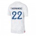 Frankrike Theo Hernandez #22 Borte Drakt VM 2022 Kortermet